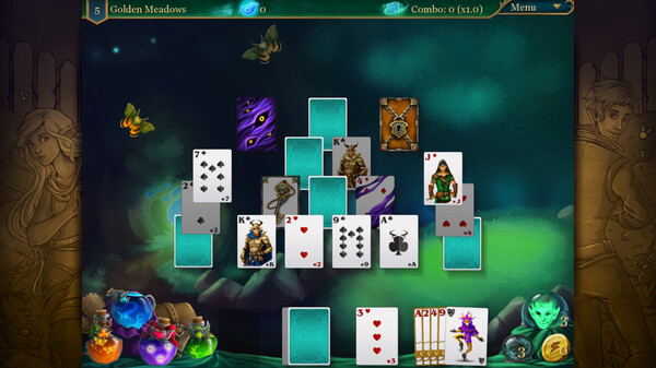 Magic Cards Solitaire 2 - The Fountain of Life screenshot 3