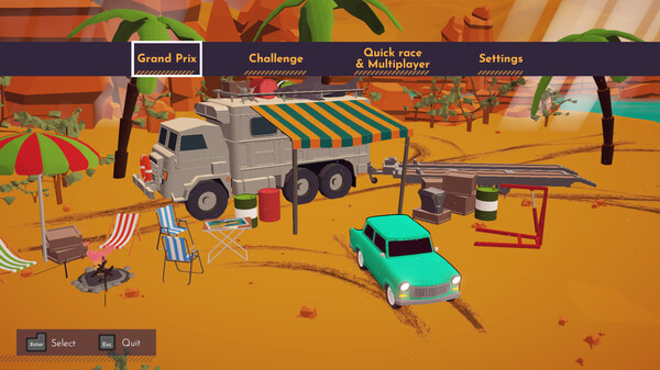 Screenshot z Sunrise GP