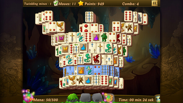 Elves vs Goblins Mahjongg World screenshot 6