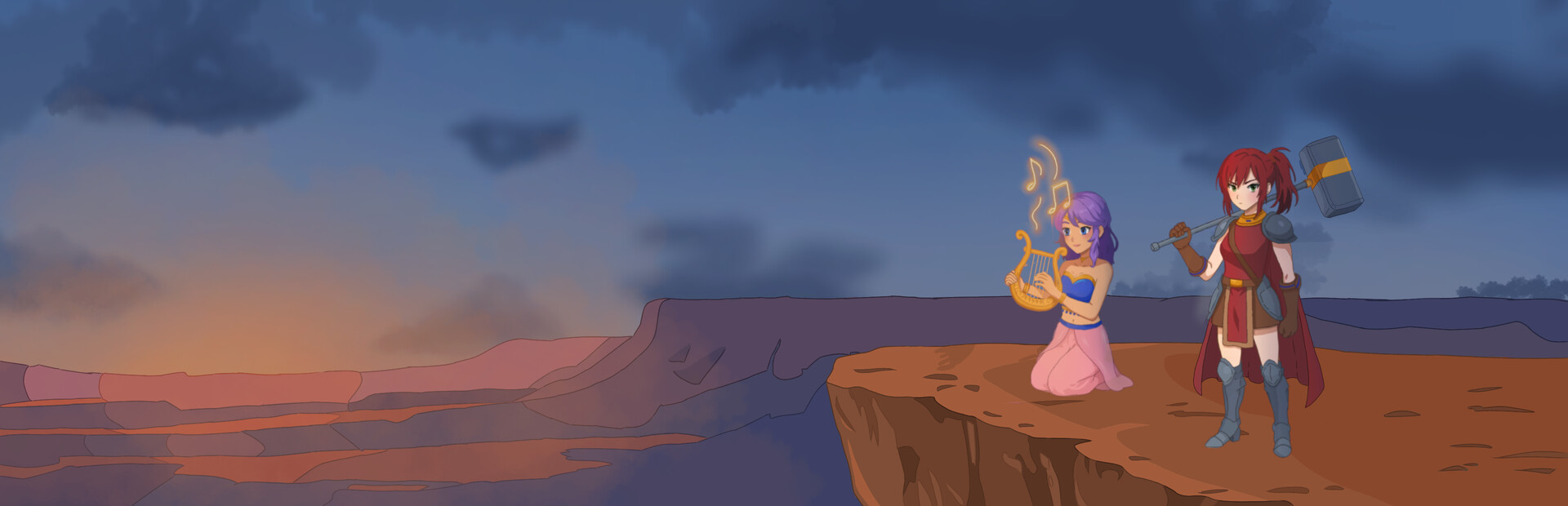 Llewl and the Lyre of Two Worlds