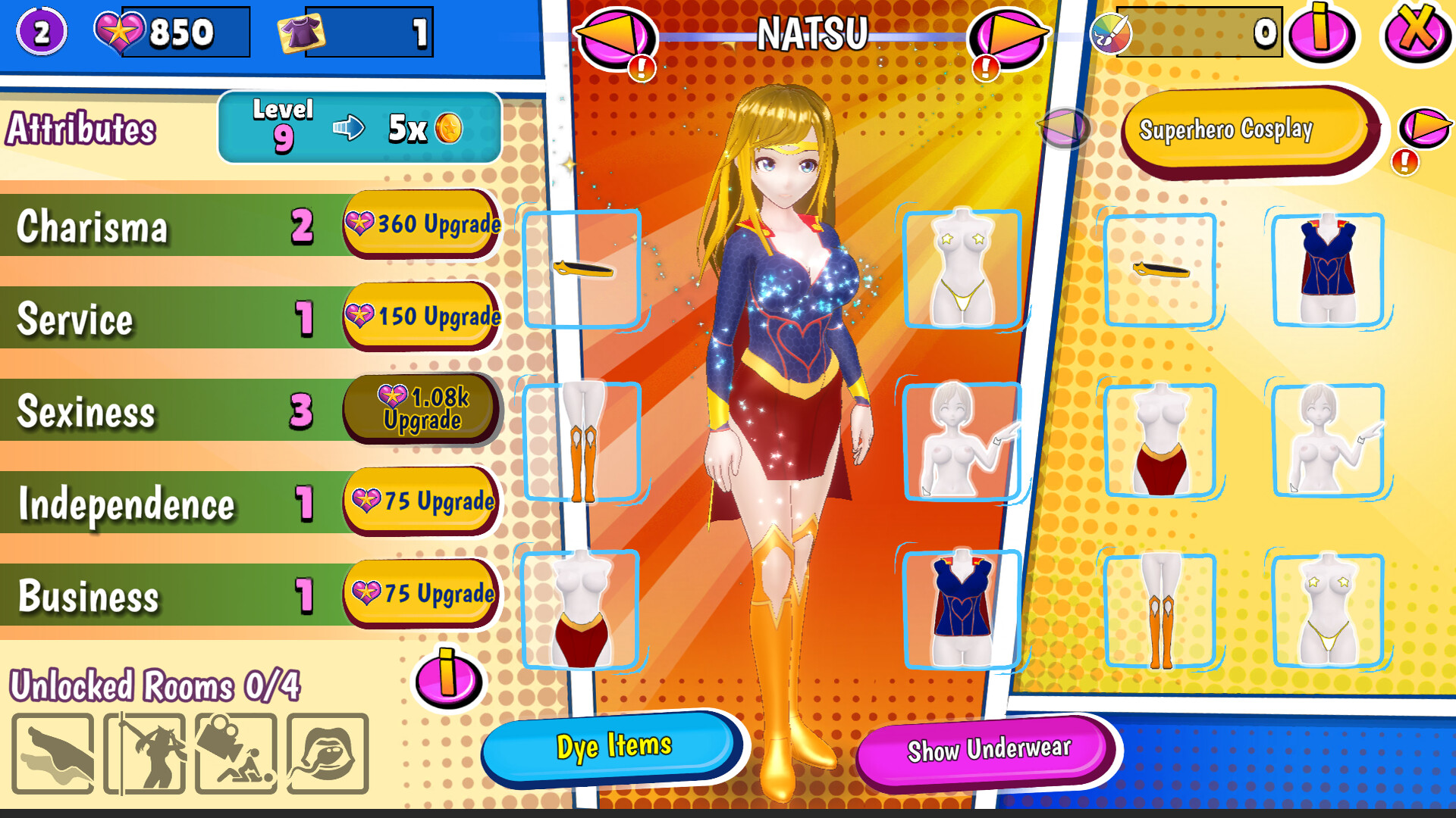 Kinky Cosplay Heroes screenshot 2