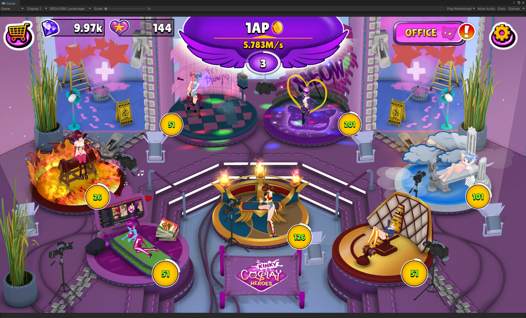 Kinky Cosplay Heroes screenshot #9