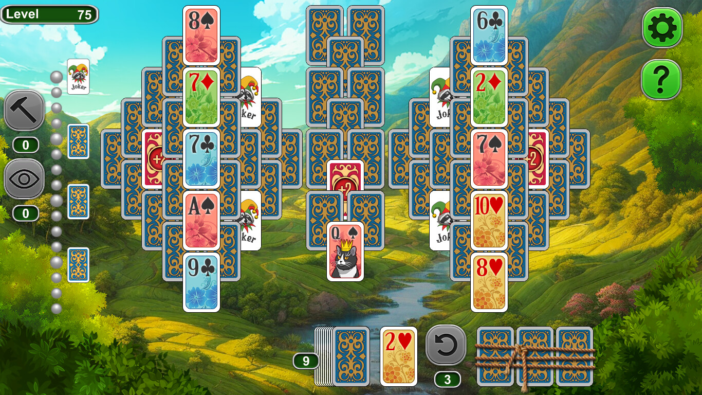 Weekend solitaire: Summer village Demo Featured Screenshot #1