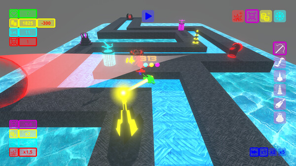 The Line TD screenshot 2