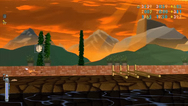 Christmas Runner video 1