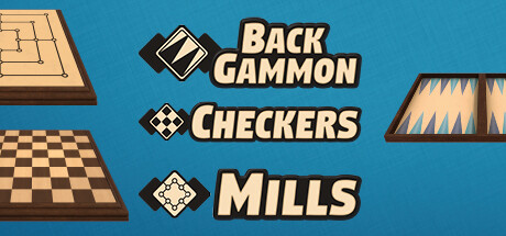 Backgammon + Checkers + Mills steam charts