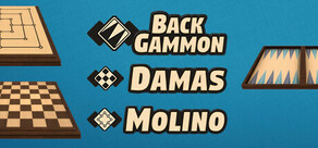 Backgammon + Damas + Molino