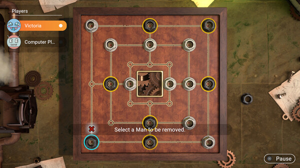 Backgammon + Checkers + Mills screenshot 6