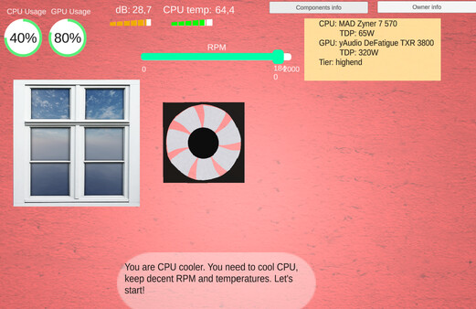 Cooling Simulator screenshot 2