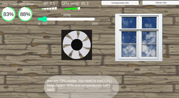 Cooling Simulator screenshot 1
