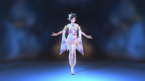 Angel Legion-DLC Butterfly Dance (White)