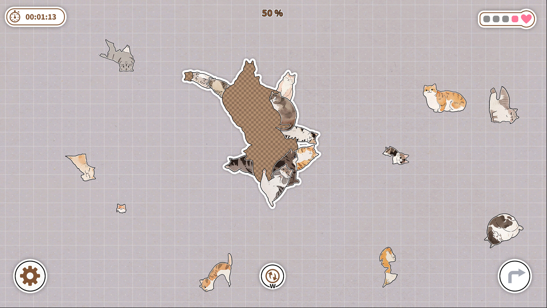 Cats Huddled Together 挤在一起的猫猫们 screenshot #11