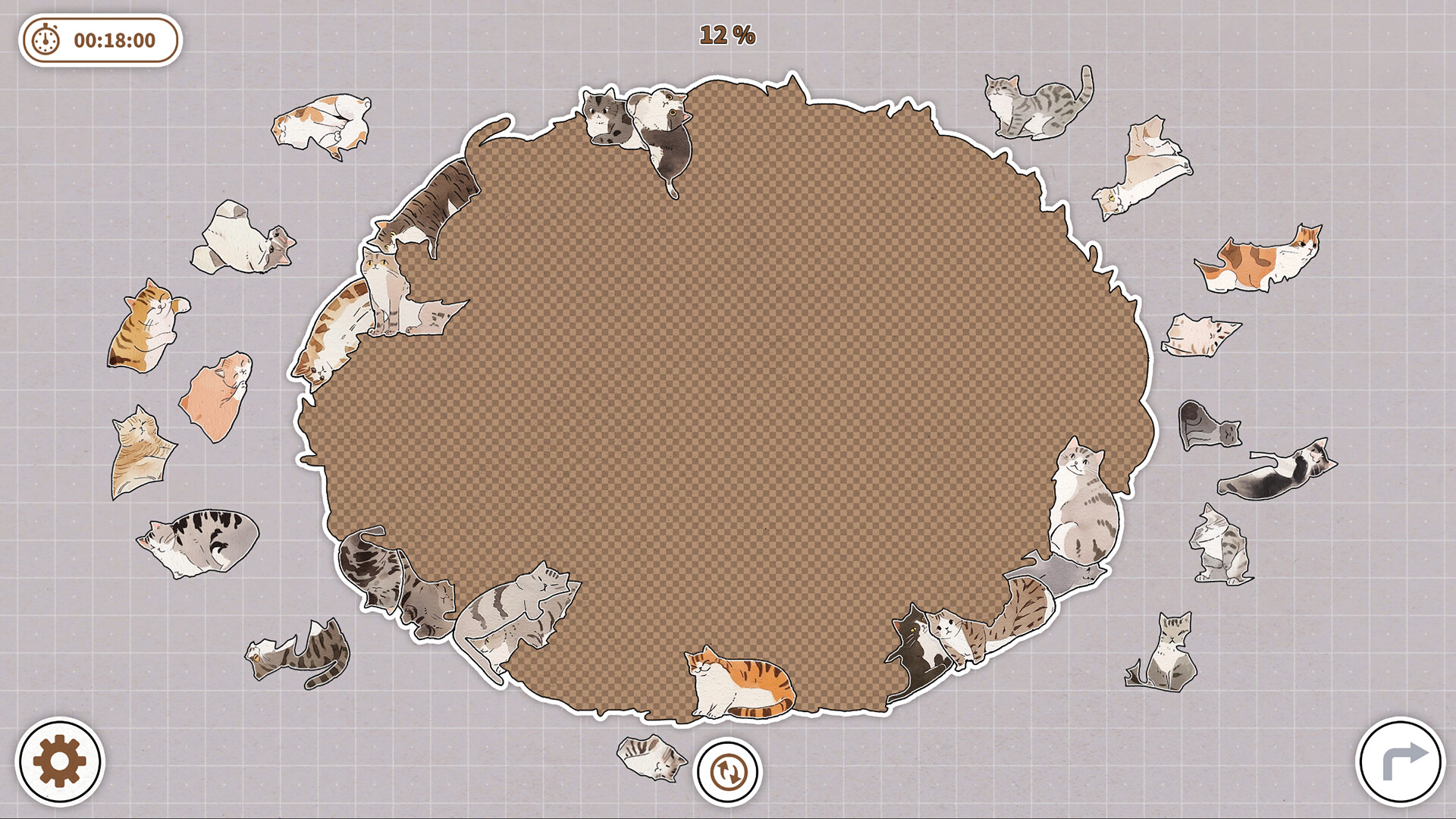 Cats Huddled Together 挤在一起的猫猫们 screenshot 15