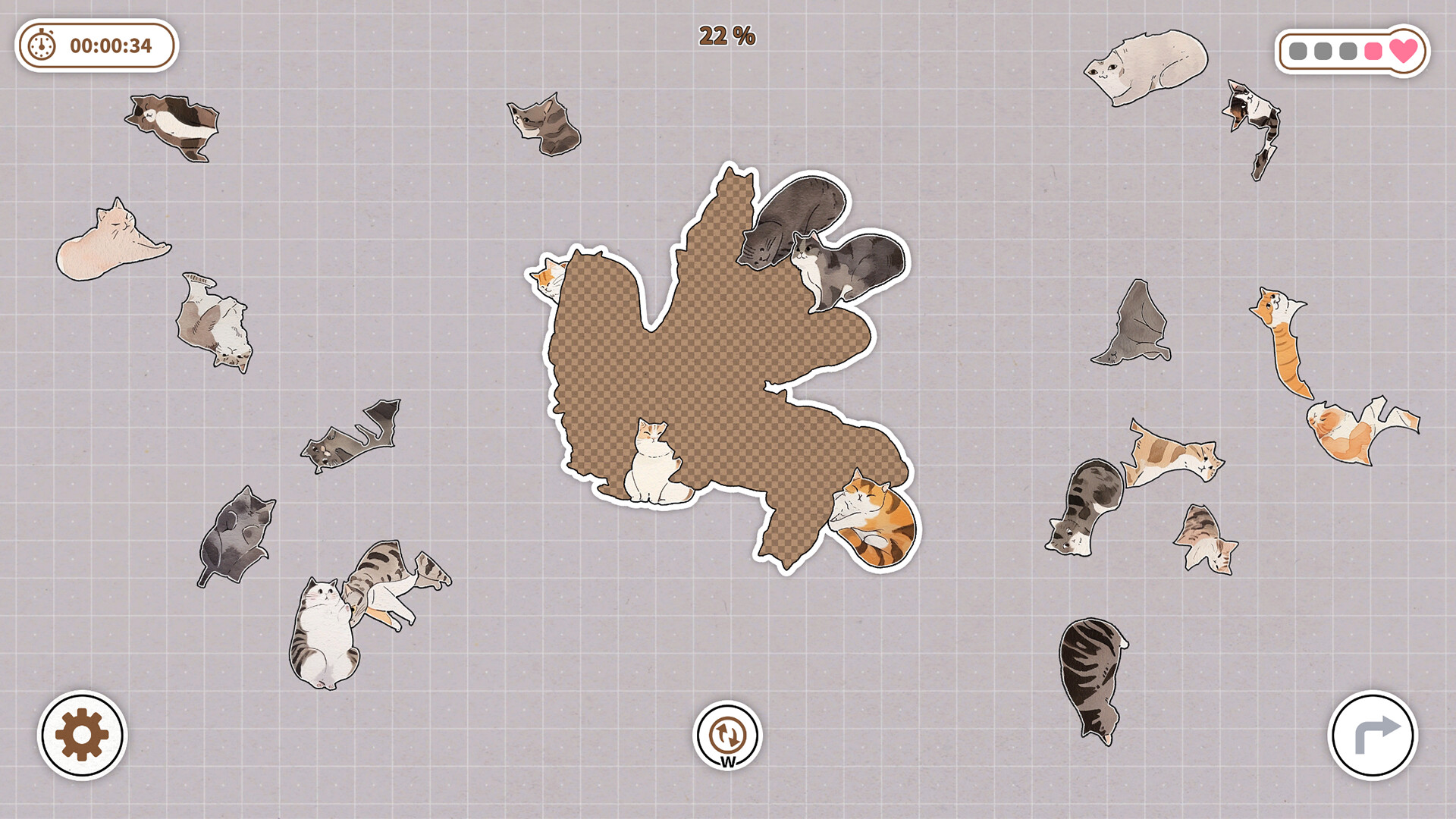 Cats Huddled Together 挤在一起的猫猫们 screenshot 8