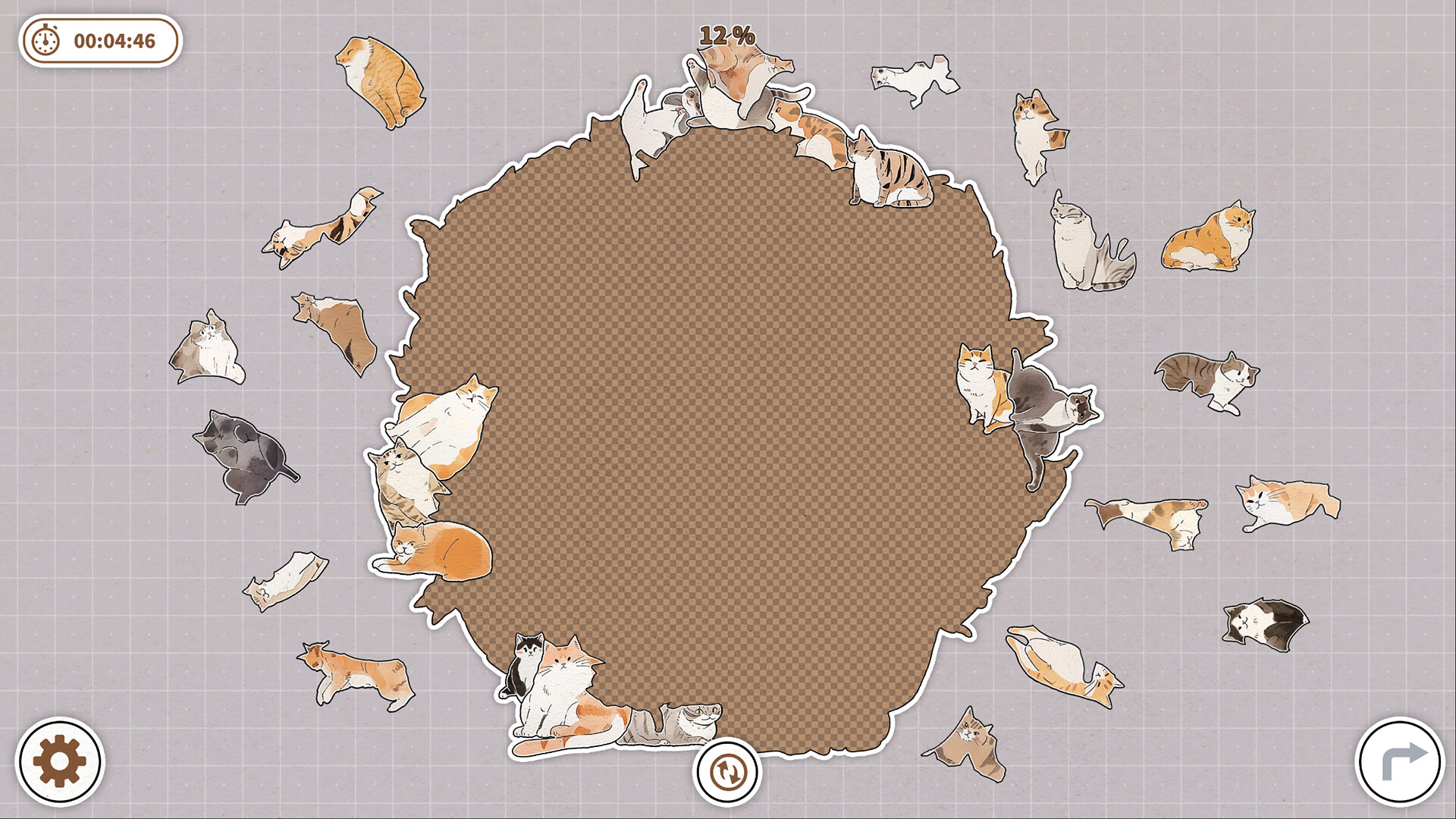 Cats Huddled Together 挤在一起的猫猫们 screenshot 14