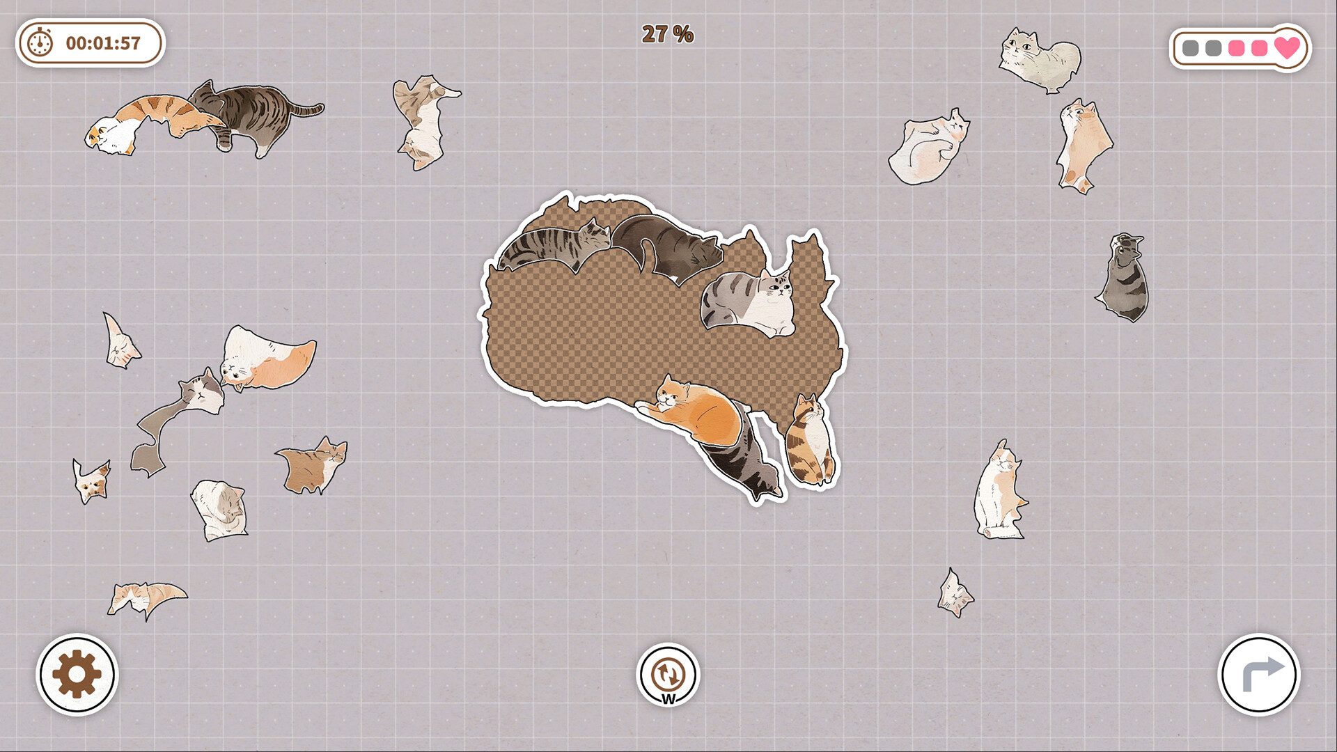 Cats Huddled Together 挤在一起的猫猫们 screenshot 9