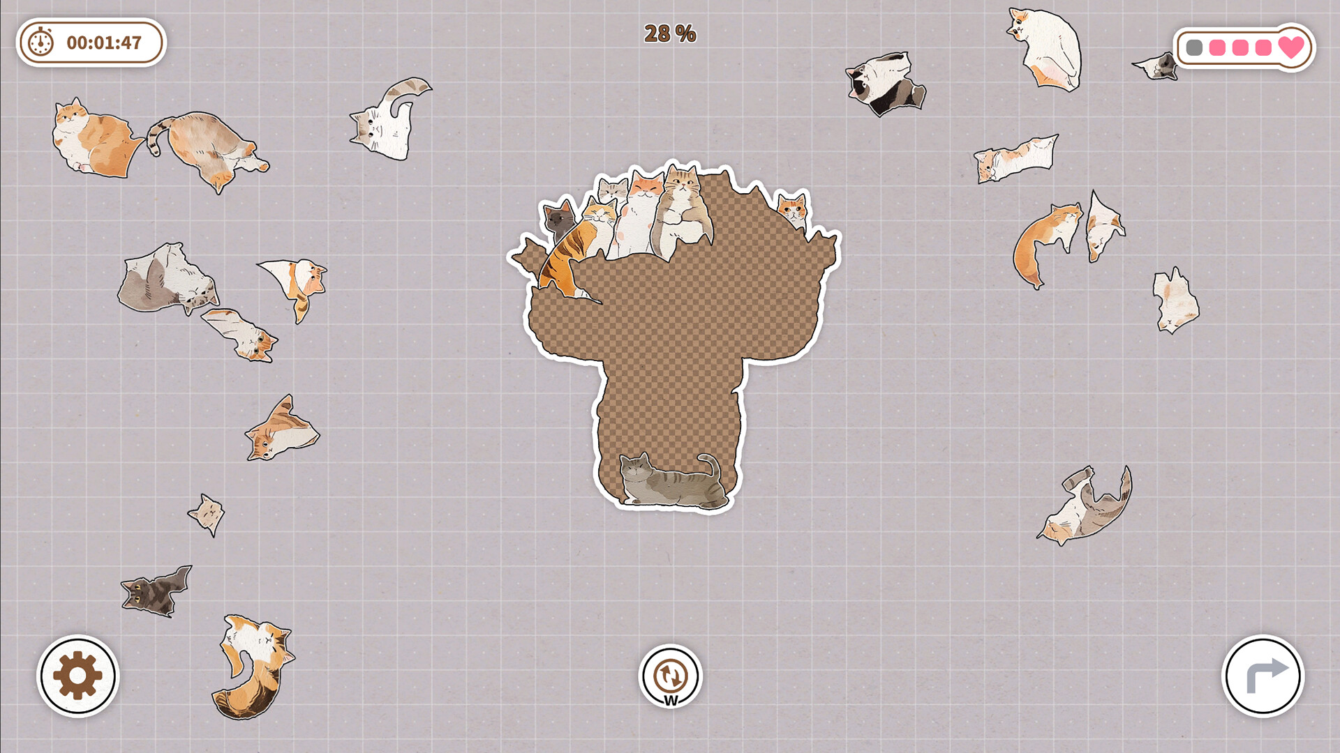 Cats Huddled Together 挤在一起的猫猫们 screenshot #12