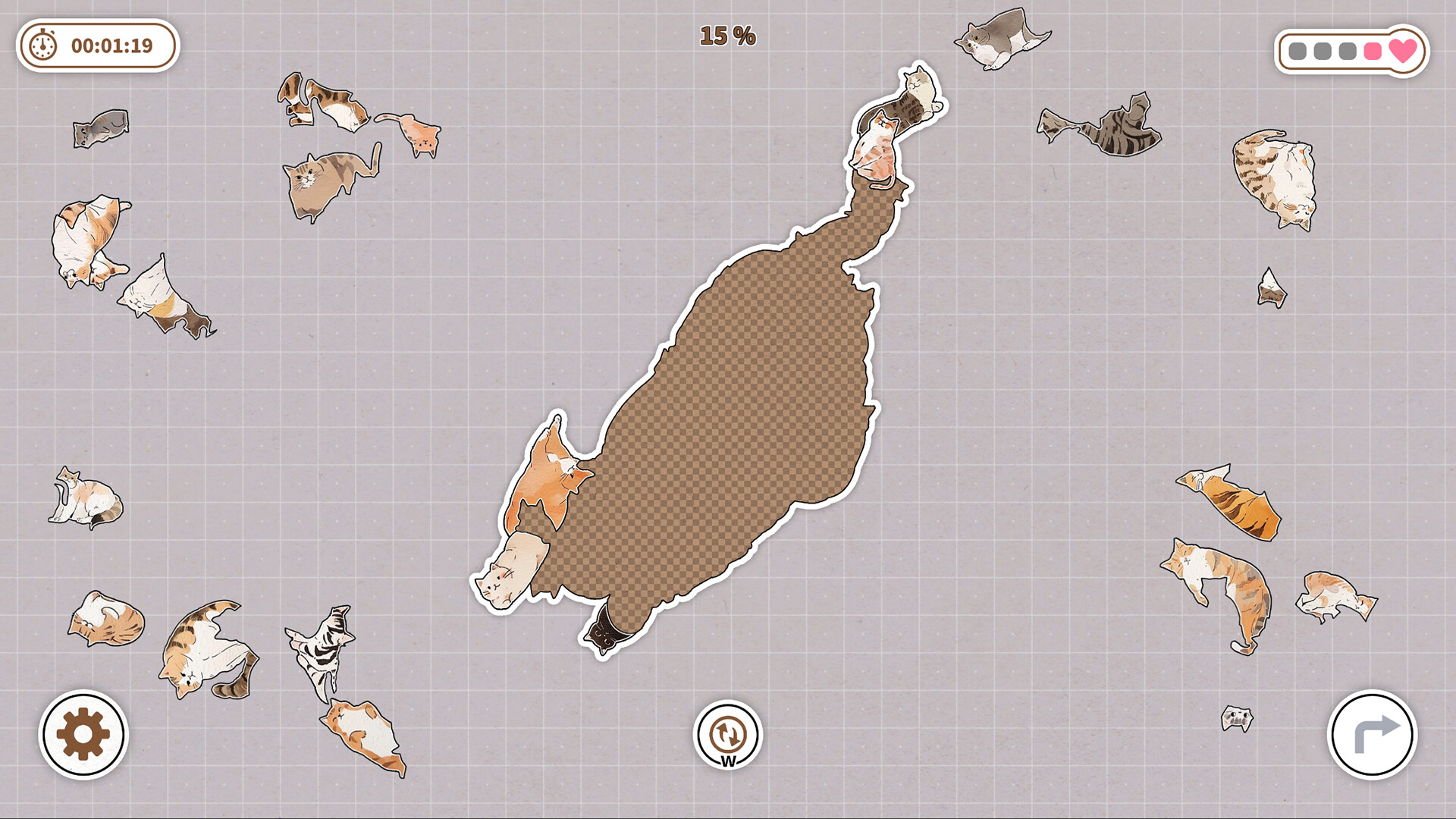 Cats Huddled Together 挤在一起的猫猫们 screenshot 7