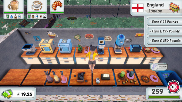 Screenshot 3 of Single Espresso - more gameplay footage