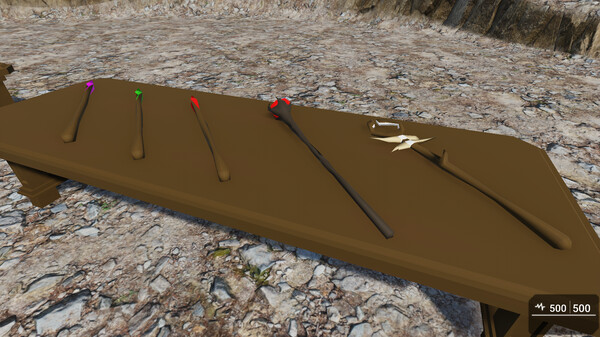 GameGuru MAX Low Poly Asset Pack - Mage Weapons: Melee