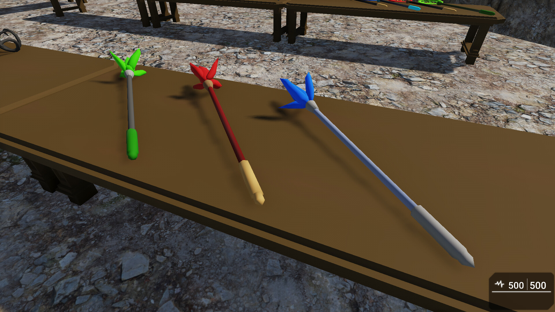 GameGuru MAX - Low Poly Asset Pack - Mage Weapons: Melee DLC gameplay screenshot 2