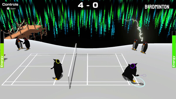 Screenshot 3 of Birdminton - more gameplay footage