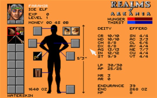 Screenshot z Realms of Arkania 1 - Blade of Destiny Classic