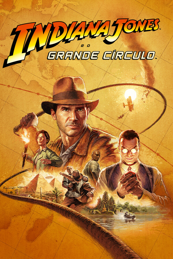Capa de Indiana Jones e o Grande Círculo 