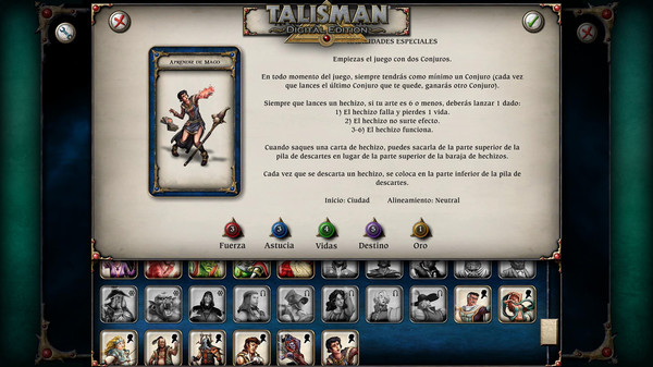 Screenshot 3 of Talisman Character - Apprentice Mage