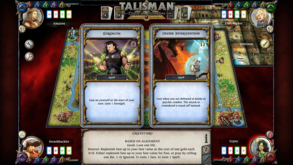 Screenshot z Talisman - The Dungeon Expansion