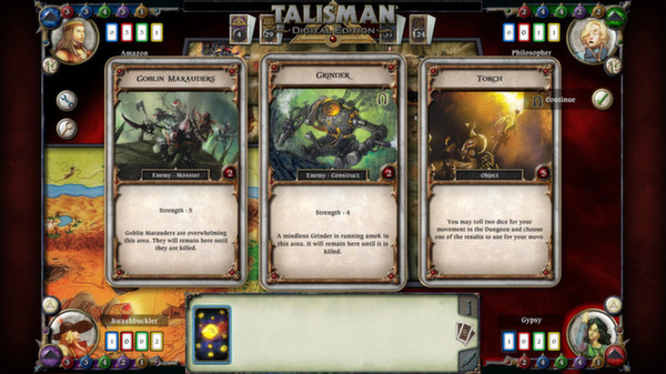 Screenshot z Talisman - The Dungeon Expansion