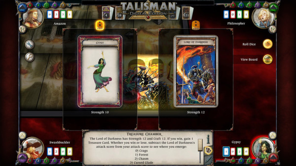Screenshot z Talisman - The Dungeon Expansion