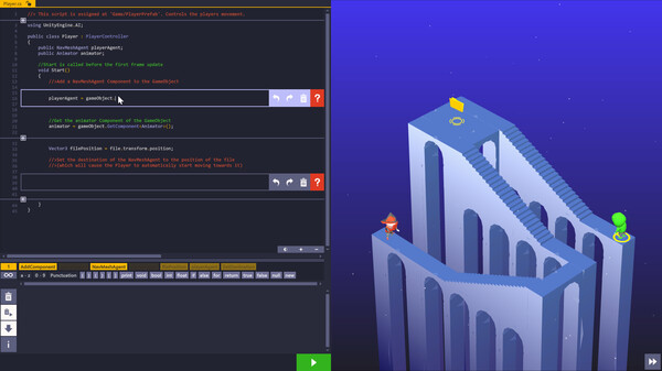 U-Sharp: The Unity Coding Learning Game screenshot 3