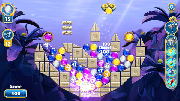 Screenshot z Pearls of Atlantis: The Cove Screenshot z Pearls of Atlantis: The Cove