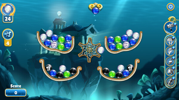 Screenshot z Pearls of Atlantis: The Cove Screenshot z Pearls of Atlantis: The Cove