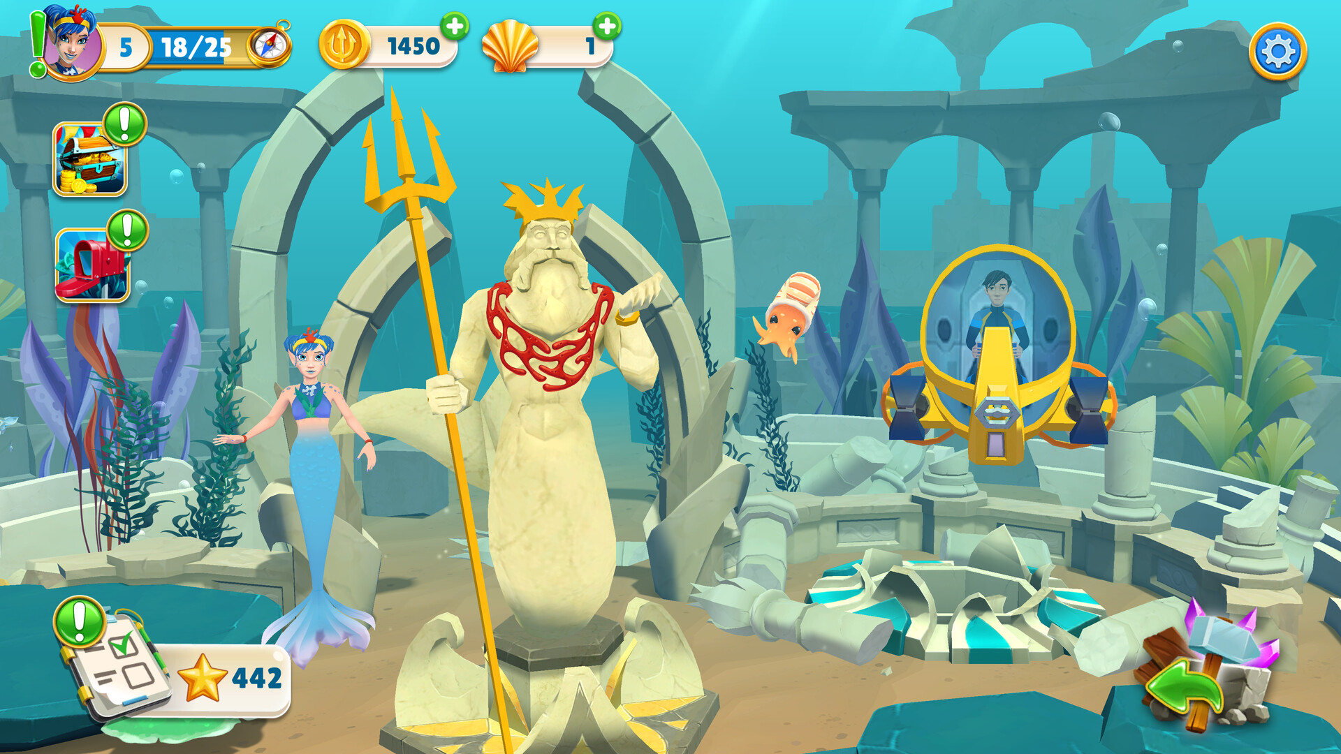 Pearls of Atlantis: The Cove screenshot