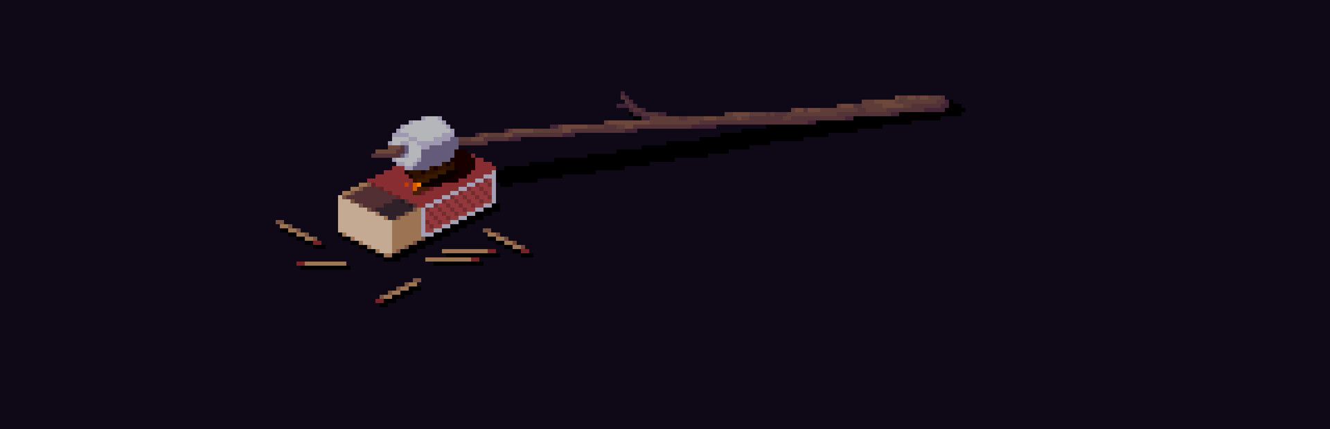 Pixel Fireplace