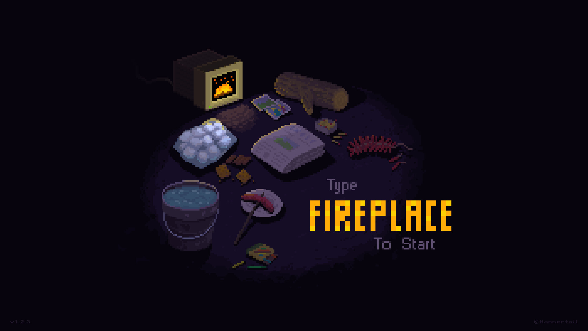 Pixel Fireplace screenshot #2