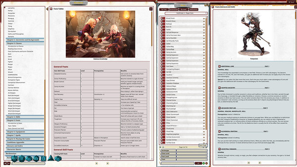 Fantasy Grounds - Pathfinder 2 RPG - Player Core