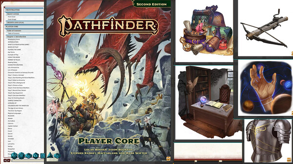 Fantasy Grounds - Pathfinder 2 RPG - Player Core