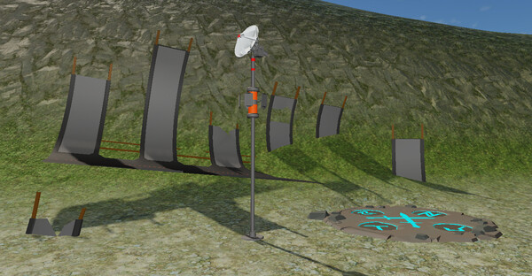 GameGuru MAX Low Poly Mini Kit - Sci-Fi Portals