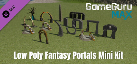 MAX Low Poly Fantasy Portals