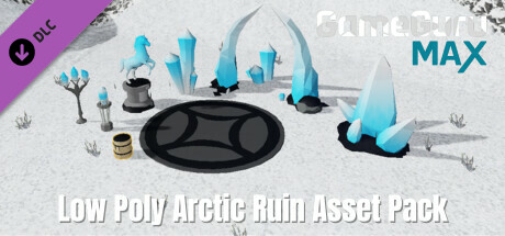 GameGuru MAX Low Poly Asset Pack - Arctic Ruins banner image