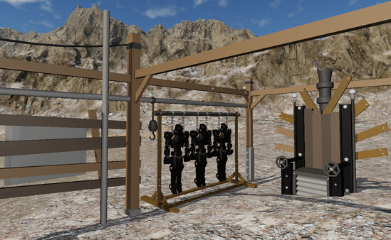 MAX Low Poly Mechanist's Settlement screenshot 6