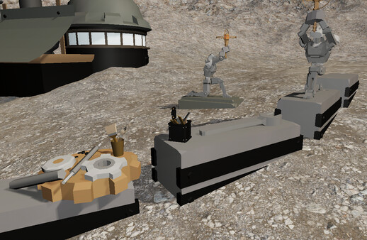 GameGuru MAX - Low Poly Mechanist's Settlement