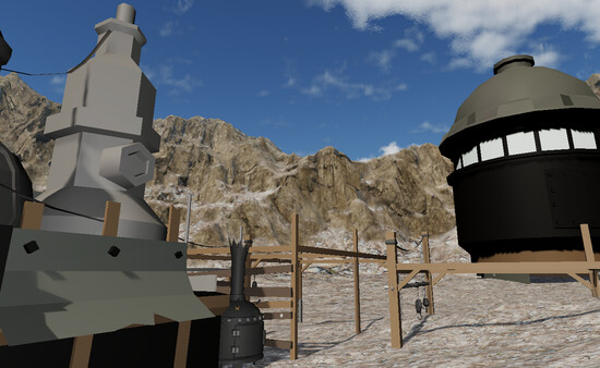 MAX Low Poly Mechanist's Settlement