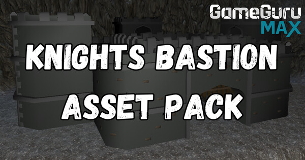 GameGuru MAX Low Poly Asset Pack - Knight's Bastion