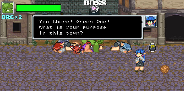 Screenshot z Monster Girl Conquest Records Battle Orc Screenshot z Monster Girl Conquest Records Battle Orc