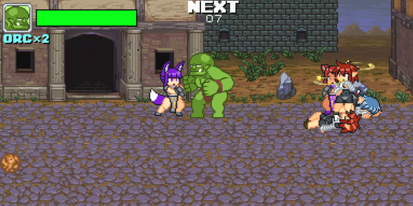 Monster Girl Conquest Records Battle Orc