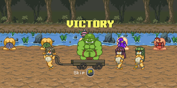 Monster Girl Conquest Records Battle Orc.